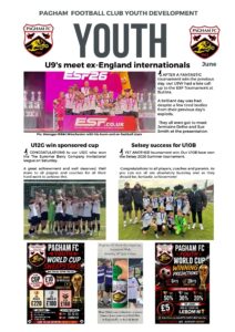 White Modern Business Company Newsletter Flyer – 2